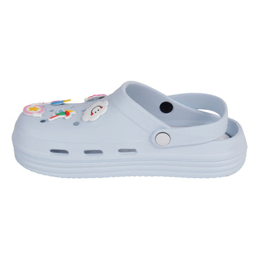 Sandalia de Hule  Fratello Color Azul Cielo para Mujer B_806
