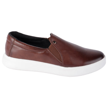 Tenis Casual Fratello Color Tan Para Mujer 0109