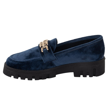 Mocasines Casuales Fratello Color Azul Para Mujer 1004