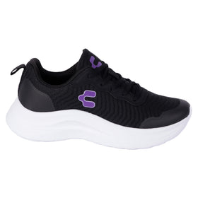 TENIS CHARLY - 10599650 - NEGRO BLANCO - 22/27