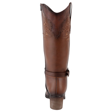 Botas de Tubo Alto Maquech Color Café para Mujer 0894