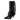 Botas Vaqueras Con Flecos Maquech Negro Para Mujer 6021