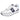 TENIS POLO HPC - 4154 - BLANCO GRIS MARINO - 25/29