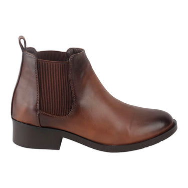 Botín Casual Fratello Color Tan Para Mujer 0075