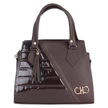 Bolso Tote Fratello Color Chocolate Para Mujer Bn083