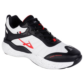 TENIS PONTIAC - 0451 - BLANCO NEGRO ROJO - 25/29