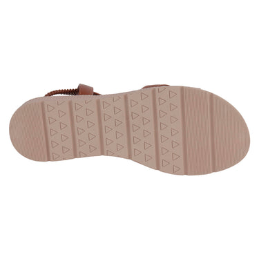 Sandalia Casual Fratello Color Café Para Mujer 0323