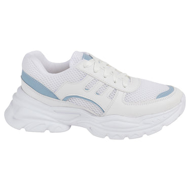 Tenis Deportivo Color Blanco Fratello Para Mujer 0905
