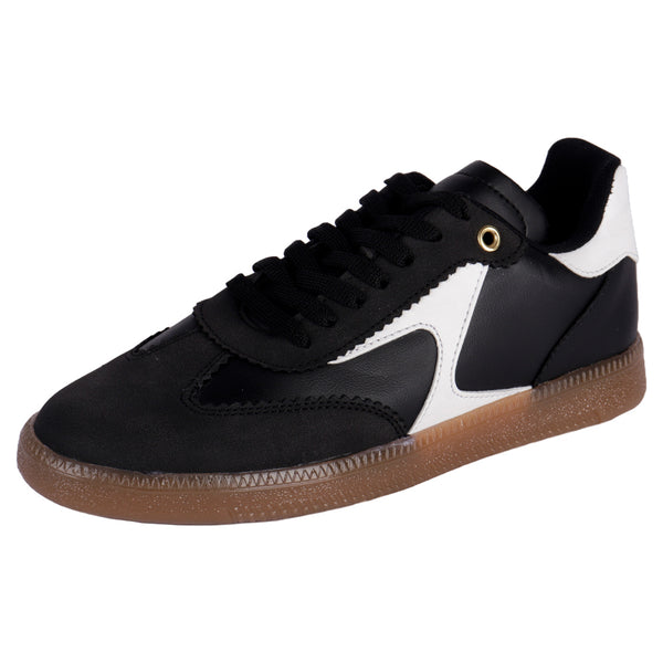 TENIS INAMORATO - SAMBA - NEGRO BLANCO - 22/25