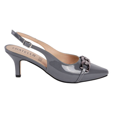 Zapatillas Destalonadas Fratello Color Tizon Para Mujer 0915