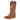 Botas Vaqueras De Piel Color Miel Fratello Para Mujer 1014