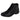 Botín Casual Piel Verde Tabaco Color Negro Para Mujer 8011