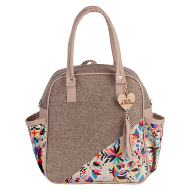 Mochila Fratello Color Beige Para Mujer Bm002