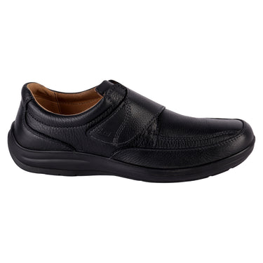 Flexi Zapato Escolar Color Negro Para Hombre 415901