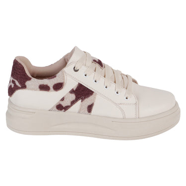 Tenis Casuales Color Late Fratello Para Mujer 3001 Vaca