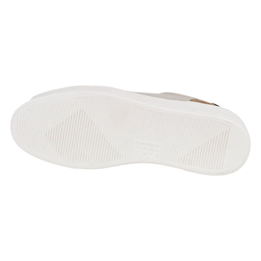 Tenis Urbanos De Piel Fratello Color Beige Y Café Para Hombre 16000
