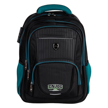 Mochila Casual Fratello Color Negro Para Hombre Y-18105 Can Negro Letras