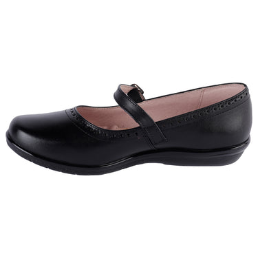 Zapatos Escolares Fratello Color Negro Para Mujer 3009