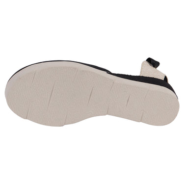 Alpargata De Plataforma Fratello Color Negro Para Mujer 2220