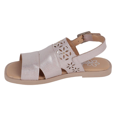 Sandalia Fratello Color Rosa Metálico Para Mujer 3003-2