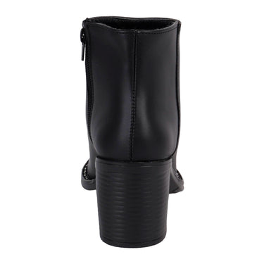 Botines Casuales Fratello Color Negro Para Mujer 5522