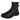 Botín Casual De Piel Color Negro Fratello Para Mujer 1019
