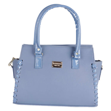 Bolso Tote Fratello Color Azul Para Mujer Bn086 Azul Claro Lisa Oro