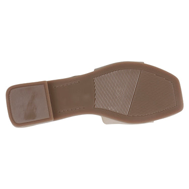 Sandalias Destalonadas Fratello Color Beige Para Mujer 0158