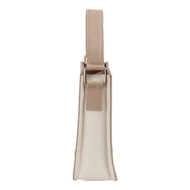 Bolsa de Piel Fratello Color Beige Para Mujer Patz Mini