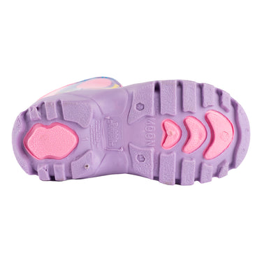 Botas para Lluvia de Plástico Bubble Gummers Color Rosa para Niña MOON II