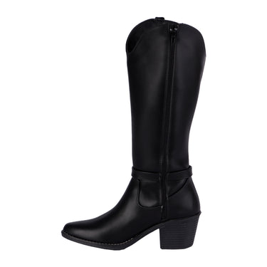 Fratello Botas Vaqueras Altas Color Negro Para Mujer 0001