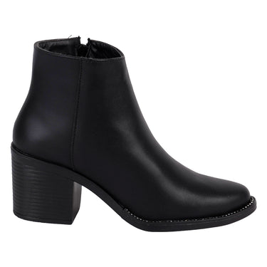 Botines Casuales Fratello Color Negro Para Mujer 5522