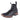 Botines Vaqueros en Piel Autentica Fratello Color Negro para Hombre 1105