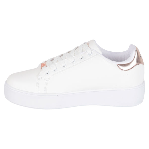 TENIS POLO HPC - 0917 - BLANCO ORO ROSADO - 22/26