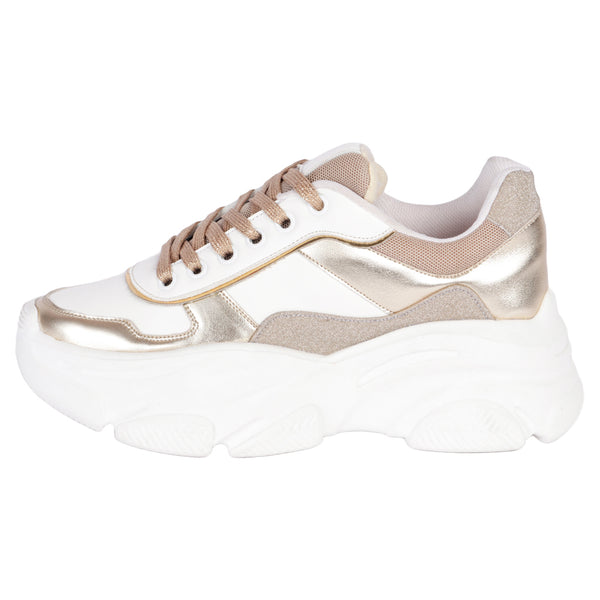 TENIS Fratello - FANNY - BLANCO ORO - 23/26