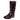 Bota Plástico Lluvia Fratello Color Negro Para Mujer Cereza