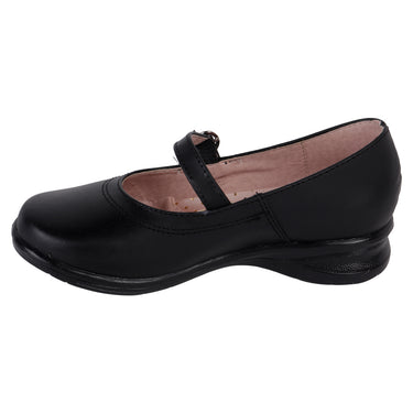 Zapato Escolar De Piel Color Negro Fratello Para Niña 2018