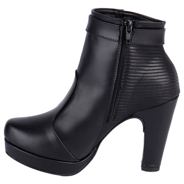 Fratello Botín Negro Para Mujer 0950