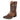 Botas Vaqueras Bordadas Fratello Color Café Para Niño 0577