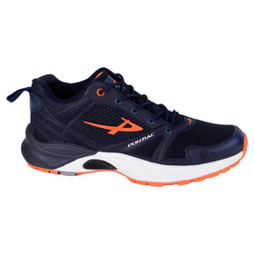 TENIS PONTIAC - 0677 - MARINO NARANJA NEON - 25/29