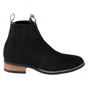 Botín Vaquero Fratello Color Negro Para Hombre 0048