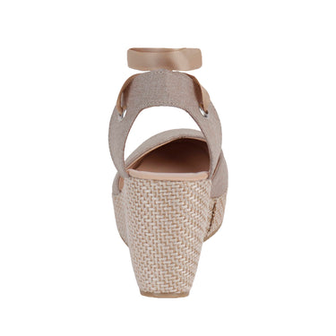 Alpargata De Plataforma Fratello Color Beige Para Mujer 2202