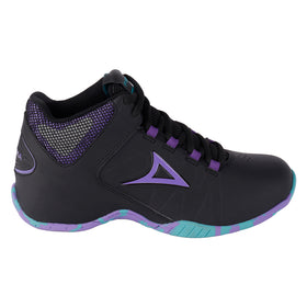 TENIS PIRMA - 0795 - NEGRO MORADO - 22/26