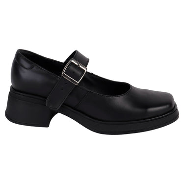 Zapato Escolar De Piel Fratello Color Negro Para Mujer 0080
