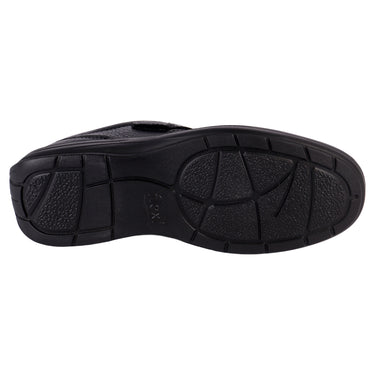 Flexi Zapato Escolar Color Negro Para Hombre 415901