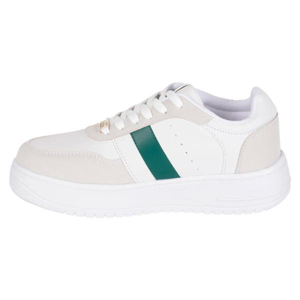 TENIS POLO HPC - 0641 - BLANCO GRIS VERDE - 22/26
