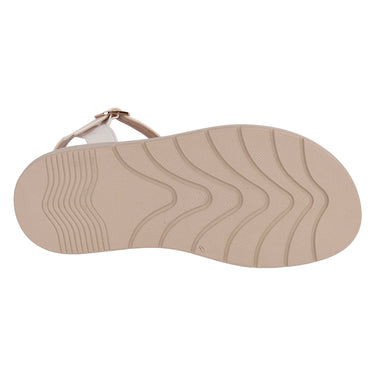Sandalias Suela Alta Fratello Color Beige Para Mujer 0312