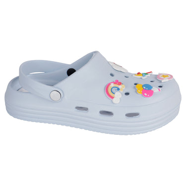 Sandalia de Hule  Fratello Color Azul Cielo para Mujer B_806