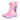 Botas para Lluvia de Plástico Bubble Gummers Color Rosa para Niña MOON II