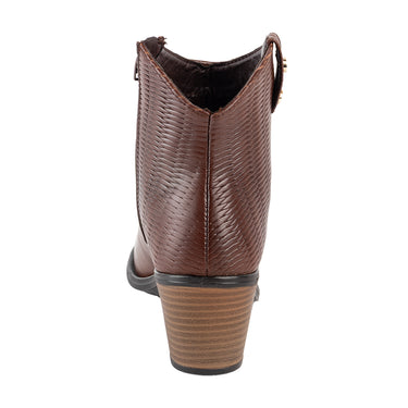 Botas Casuales Fratello Color Madera Para Mujer 26701